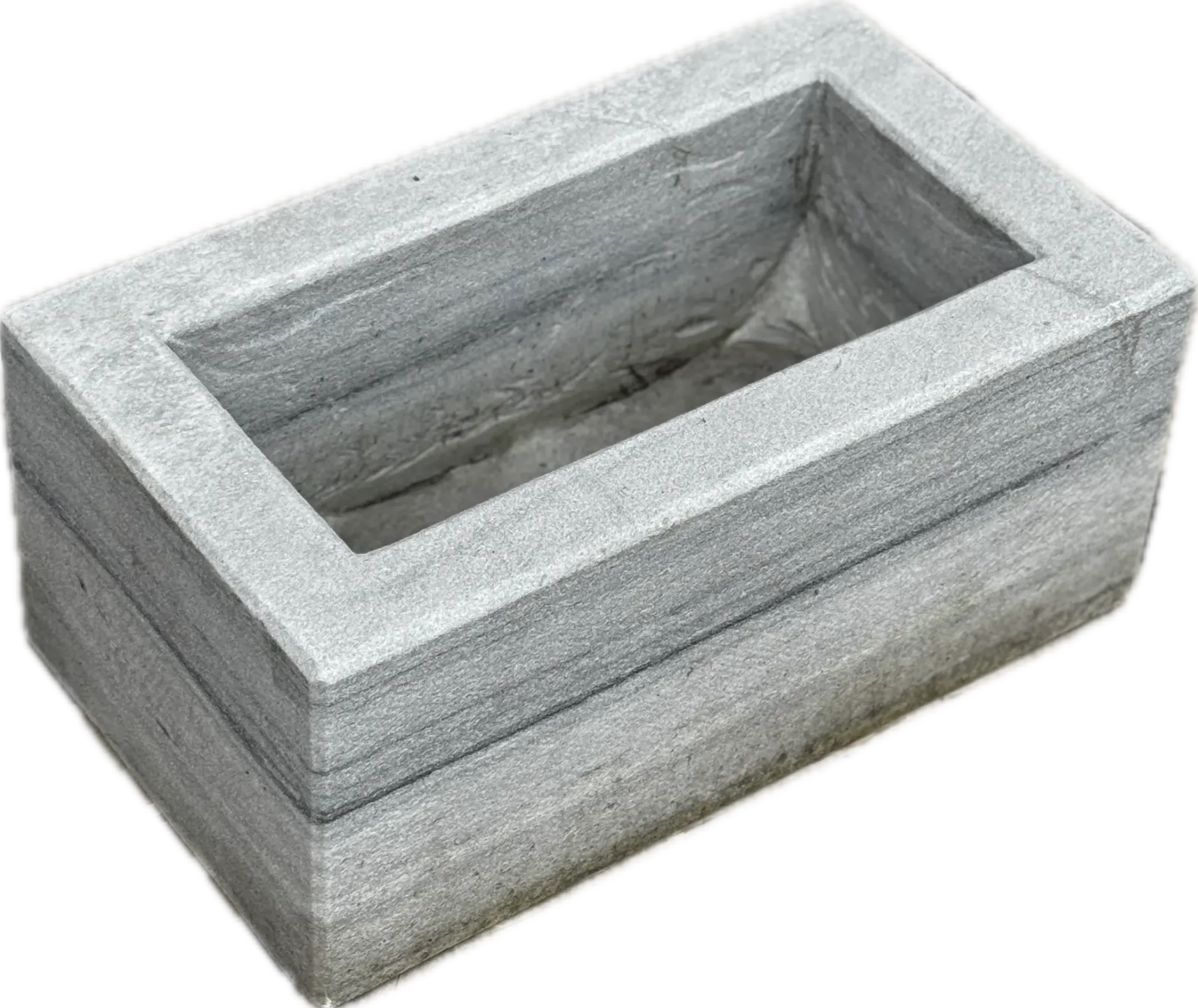 Rauberger Wolkig Trog, sandgestrahlt